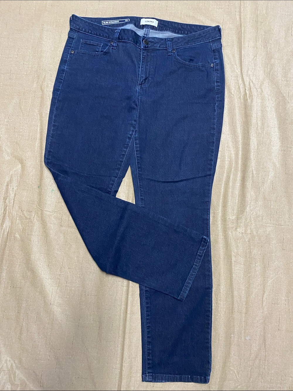 Sonoma Dark Blue Straight-Leg Women’s Jeans